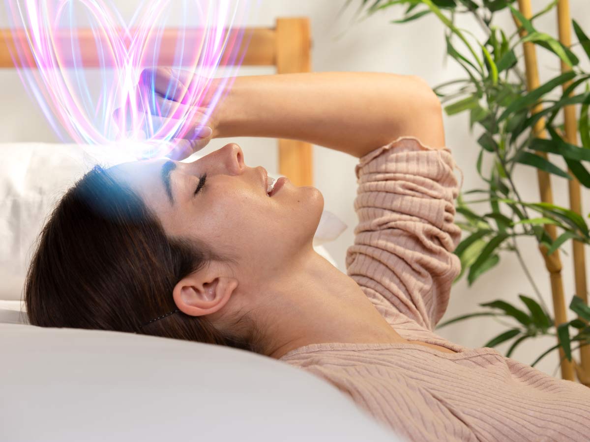 Girl having wellness